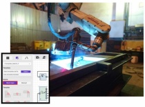 Laserowy system śledzenia spoiny do automatyzacji spawania RF627Smart-Weld