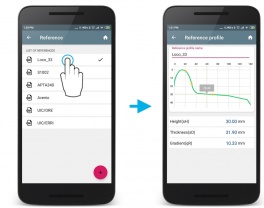 Aplikacja mobilna do pomiaru zestawów kołowych Aplikacja mobilna Android do pomiaru parametrów kolejowych zestawów kołowych i gromadzenia danych kontrolnych na całym świecie