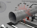 System laserowy 3D do automatycznego pomiaru geometrii rur o dużej średnicy i kontroli wymiarowej na całym świecie